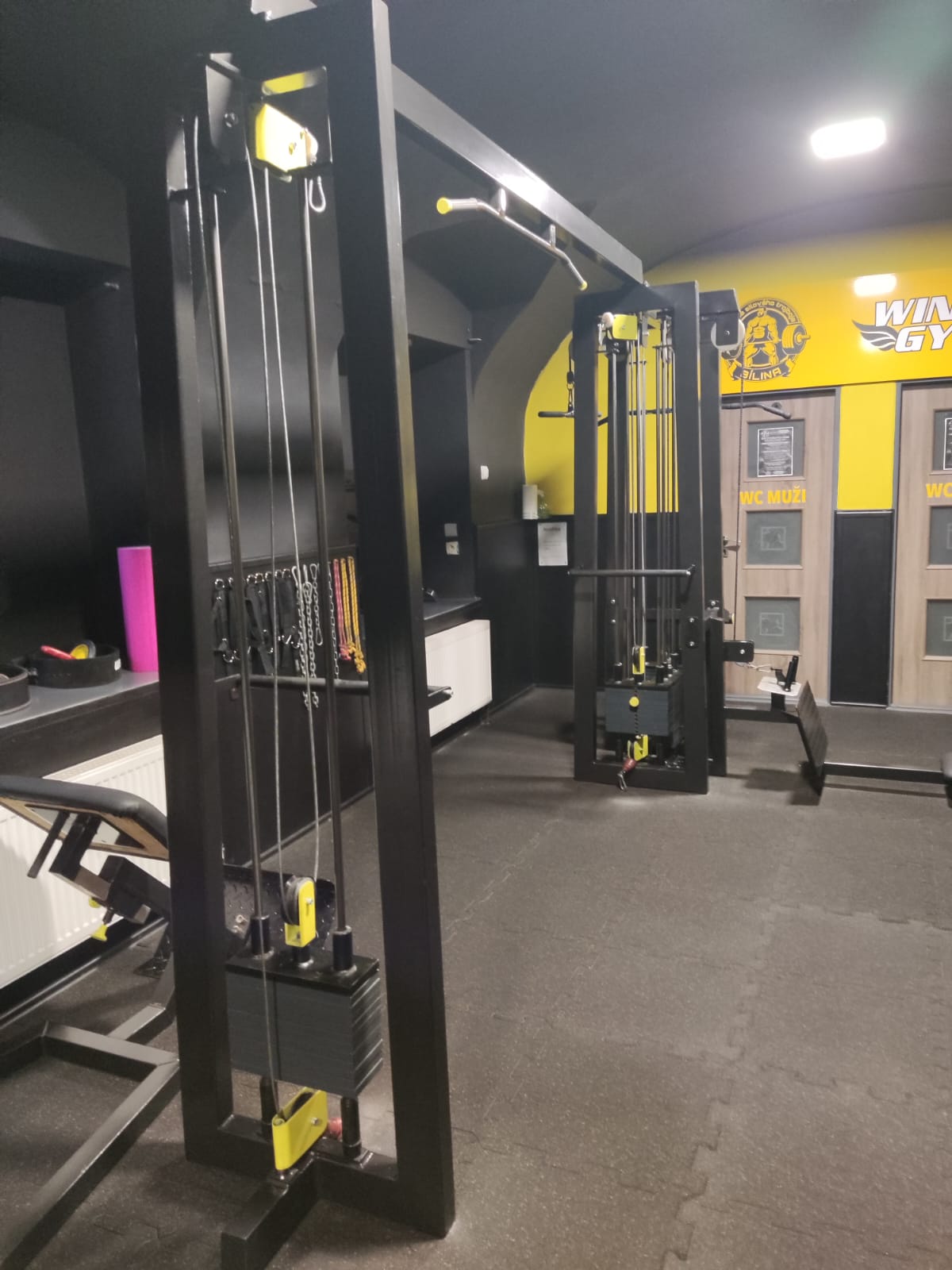 Posilovna – vybavení