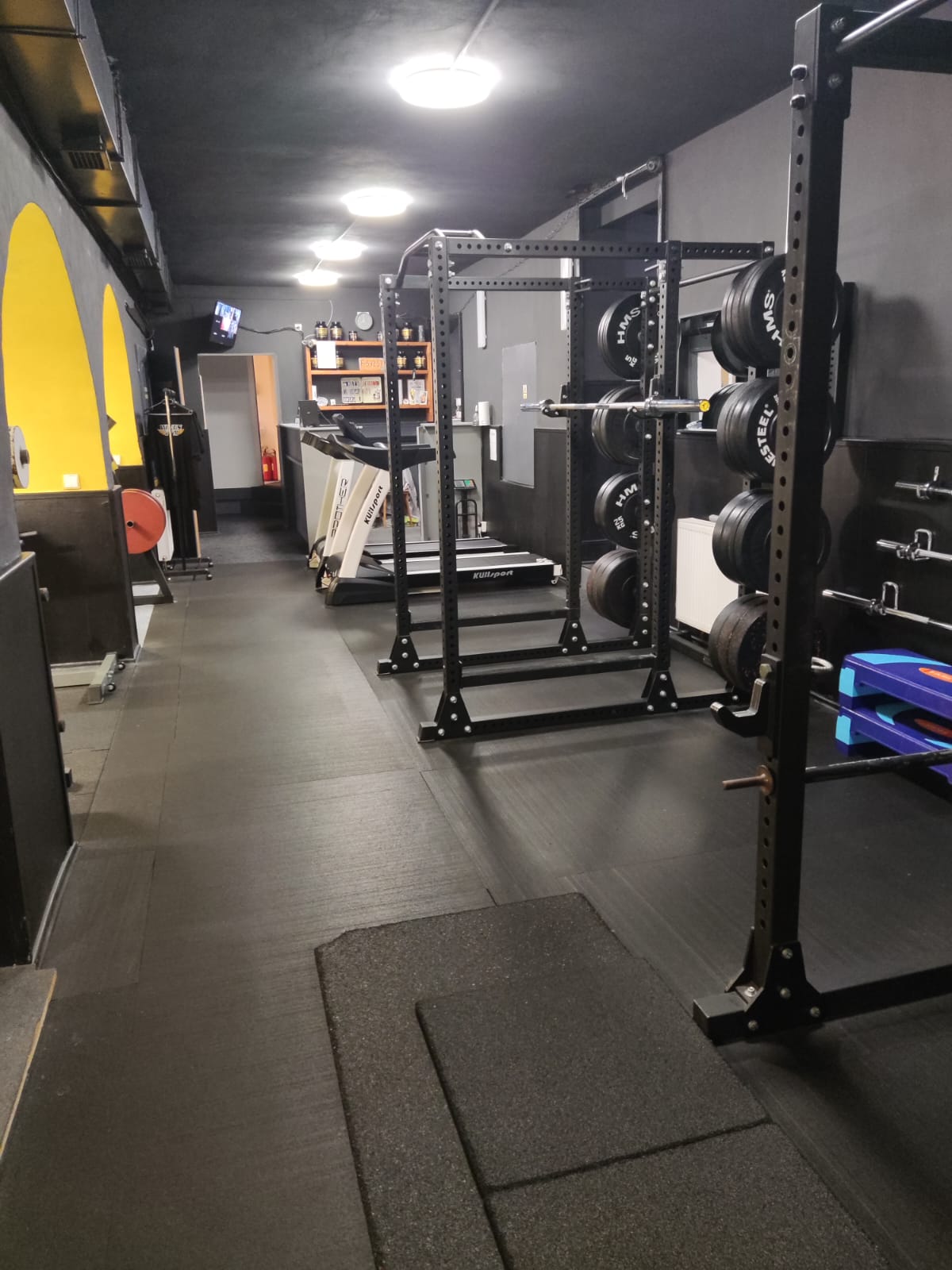 Celkový pohled na tělocvičnu